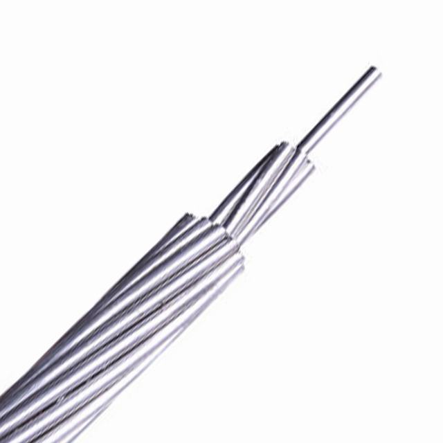 Gastos duro alambre trenzado de aluminio conductor bulbo/foco aac
