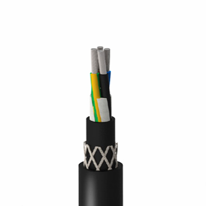 (N) TSCGECWOEU Tegangan Menengah Trailing Kabel digunakan untuk stres mekanik tinggi