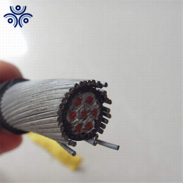 0,6/1 KV cobre conductor PVC/aislamiento XLPE blindado cable de control
