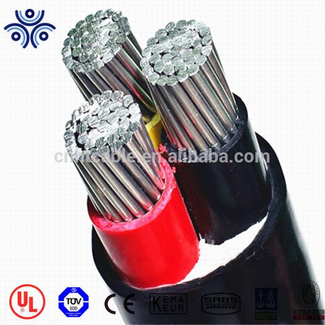 0.6/1KV underground cable aluminum conductor with PVC insulation and sheath