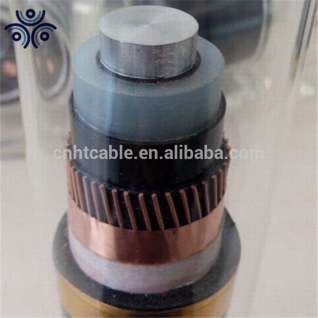 18/30 kV 1x150mm2 XLPE Insulated, Aluminum Conductor, Single Conductor, Shielded, PVC Jacket NA2XSY cable