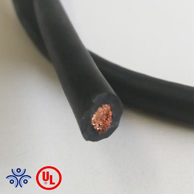 25mm2 câble de soudage ROSH câble de soudage en caoutchouc approuvé par CE fil de soudure