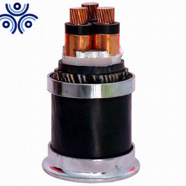 3 core armoured xlpe insulated copper medium voltage power cable with IEC SABS standard