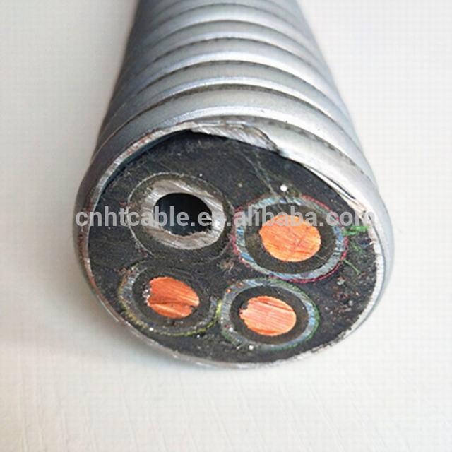 3x20mm2 sumergible eléctrica de la bomba de aceite ESP Cable