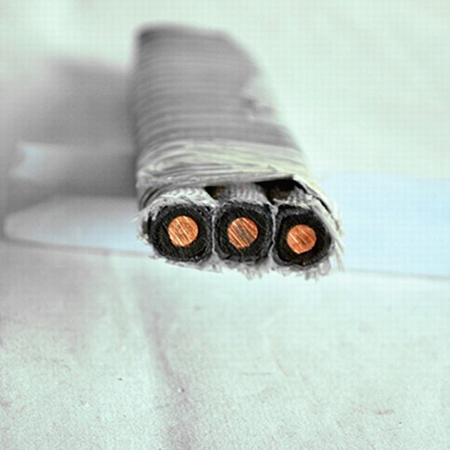 3x33mm2 Электрический погружной насос (ESP) кабель оцинкованной стали клейкие ленты панцири мощность кабель