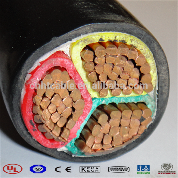 4 core 50mm2 70mm2 YJV Copper XLPE insulation underground power cable