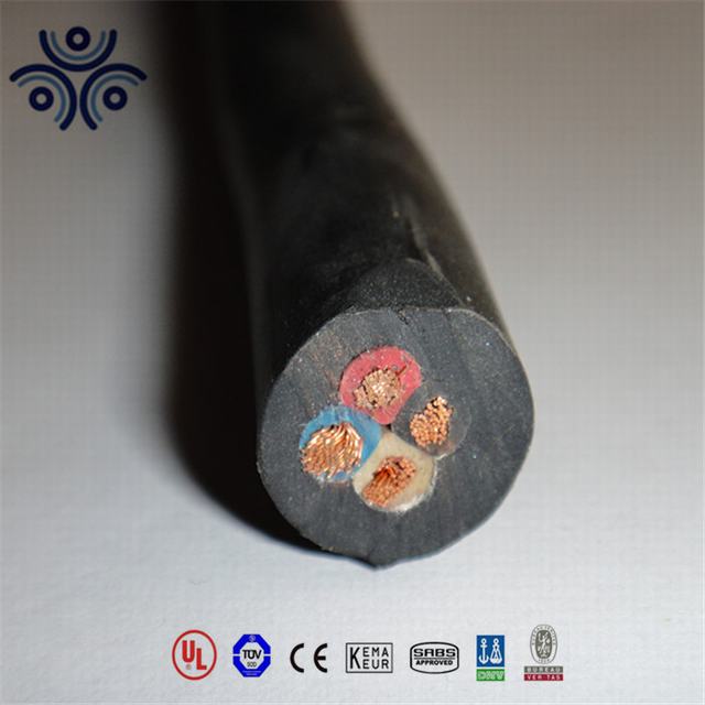 450/750V multi core flexible H07RN-F rubber cable with CE certificate