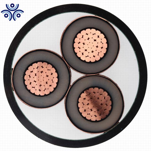 6/10KV 3 core Medium Voltage XLPE Insulated Power Cable