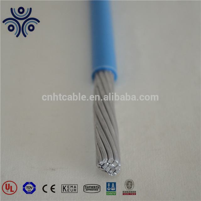 Conductores de aluminio aislamiento de PVC nylon UL66 tffn TFN cable 600 V