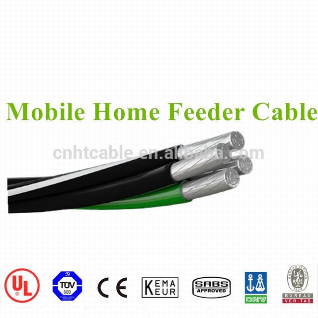 Алюминиевый Мобильный домашний кормушка сервисный входной кабель