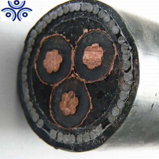 Armoured underground aluminum conductor xlpe insulated  power cable