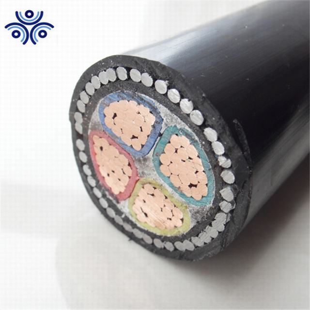 Copper conductor 185mm2 stranded armored cable