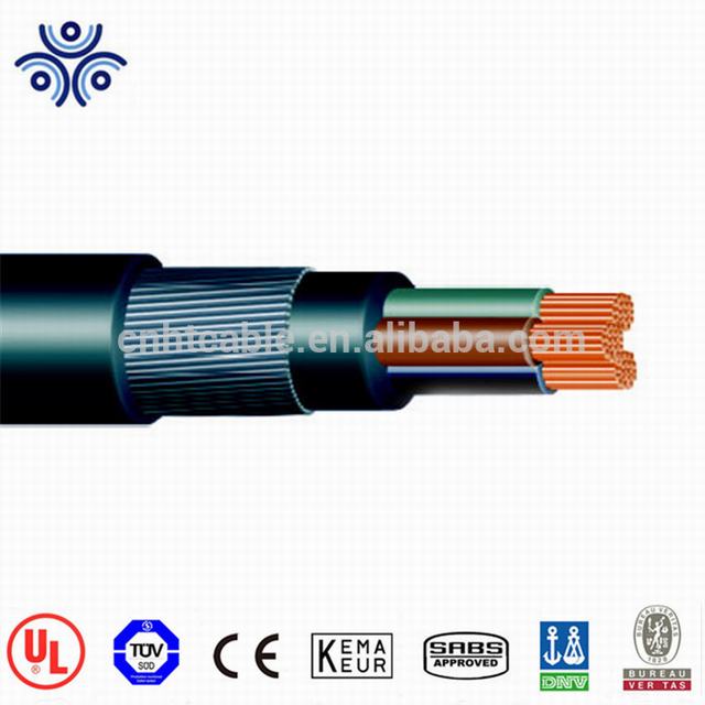 Copper conductor 25mm2 XLPE armored power cable