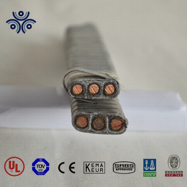 Flat Electrical Submersible Pump Cable EPDM
