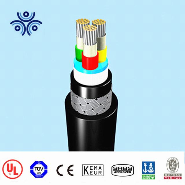Hebei Huatong venta XLPE a bordo cable 15KV 3*95mm2