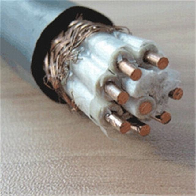 Hot sale 1mm2 solid copper conductor PVC insulation with copper wire braid control cable