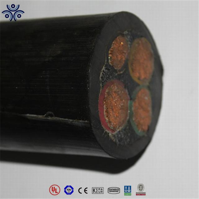 Hot sale single core 240mm2 rubber sheathed flexible wire cable
