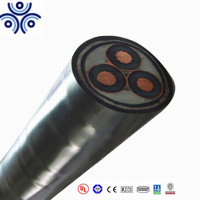 Hutong-Fabrik 8.7 / 15kv 3 * 185mm2 xlpe isolierte Kupfer-MV-Elektrokabel