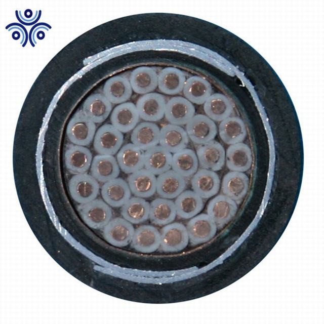 LV solid copper conductor XLPE insulation PVC sheath armored control cable hot sale
