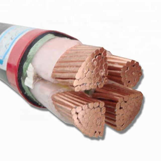 Basse tension 0.6/. 1KV 4x150mm2 câble cuivre câble d'alimentation 240mm2 câble d'alimentation