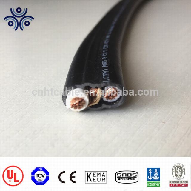 Laagspanning kleurgecodeerde PVC isolatie met een warmte gestabiliseerd nylon jas soort NM-B kabel