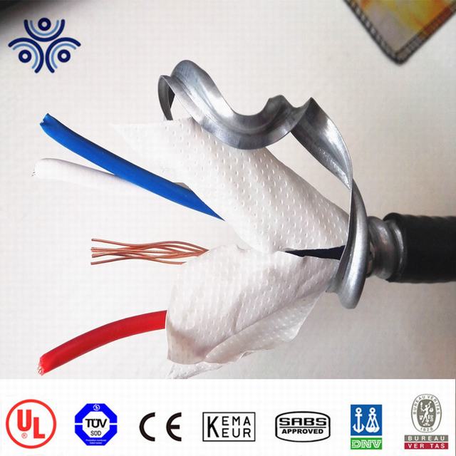 MC, thhn/THWN-2, PVC/nylon aislado, 600 V, cable de cobre