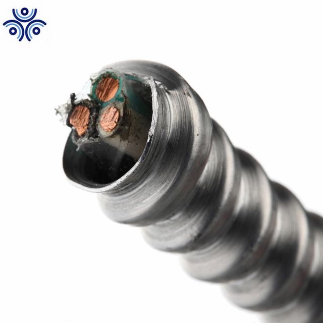 MC  interlock armoured cable aluminum tape armoured cable 12/3 10/3 electrical wire