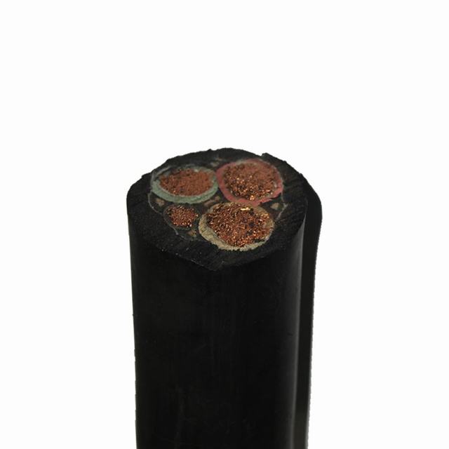 Von MSHA zugelassenes 0,3 / 0,5KV-Gummi-ummanteltes flexibles Kabel für Kohleminenbohrer