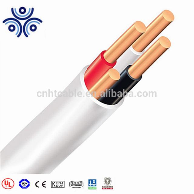 Mutil copper core PVC insulation with cable paper insulation UL719 NM-B cable 14/2AWG