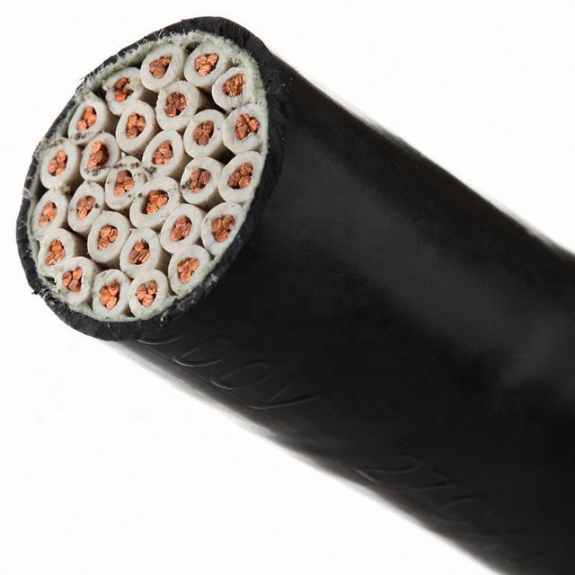 Nuevo suministro trenzado conductor de cobre PVC aislamiento cable de control