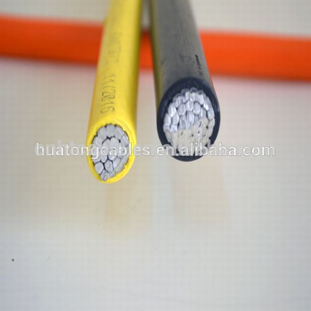 Stranded Aluminum Conductor Black XLPE Insulation Type XHHW Wire