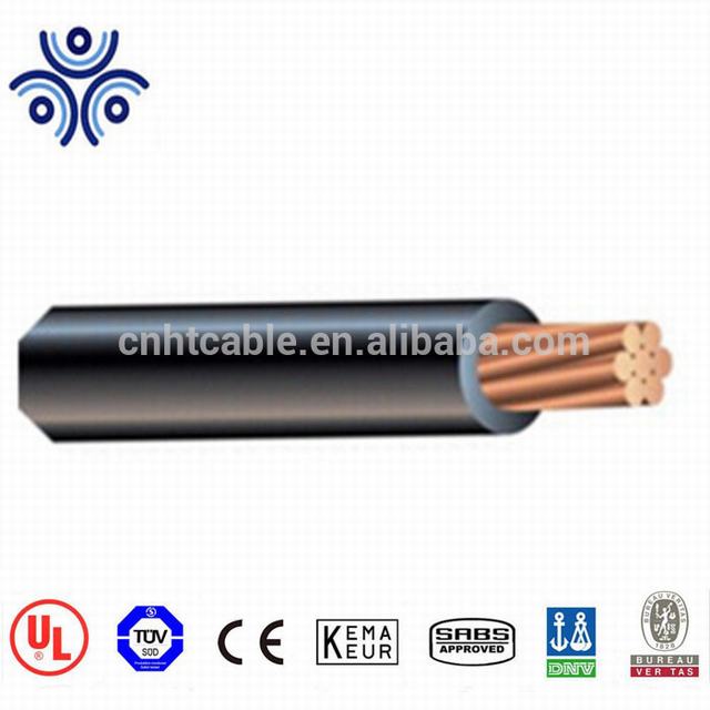 Sonnenlichtbeständige Kupferleiter XLPE-Isolierung 500kcmil Typ RW90-Kabel