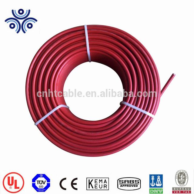TUV  DC solar cable for solar system 4mm2 6mm2