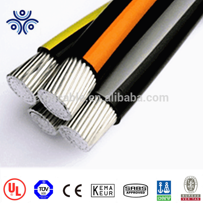 UL Standard 44 aluminum conductors moisture and heat resistant type XHHW wire