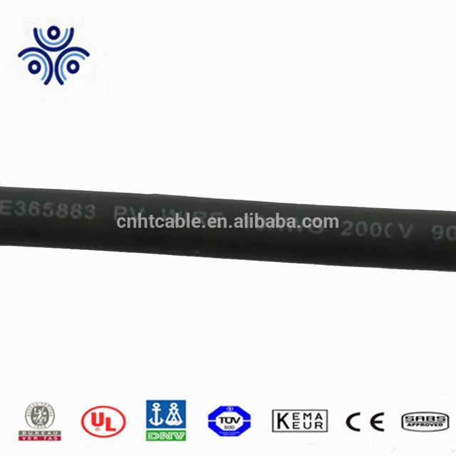UL UL 4703 solaire PV fil 8awg