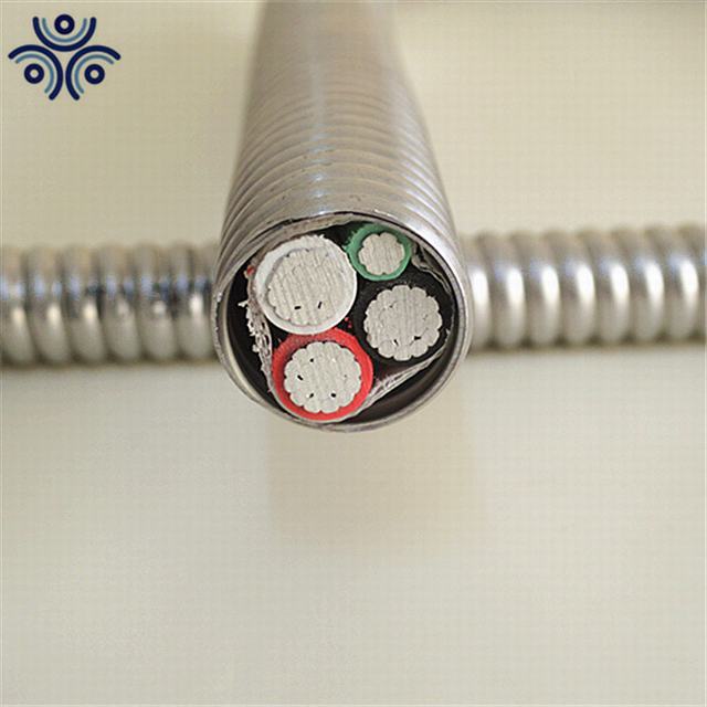 UL standard 2*2/0+1*3AWG MC cable made in China