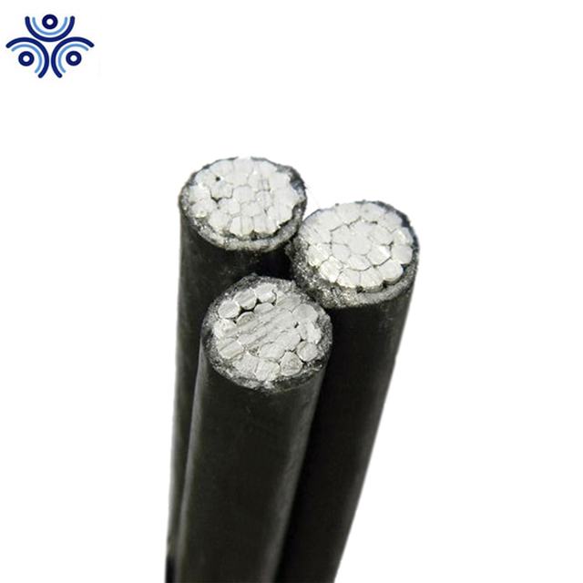 UL standard 3 core aluminum conductor xlpe insulation 600V URD cable