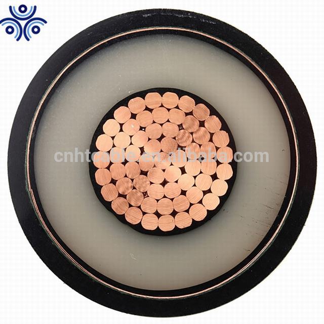 high voltage single core 300mm2 400mm2 500mm2 xlpe insulated unarmor copper power cable