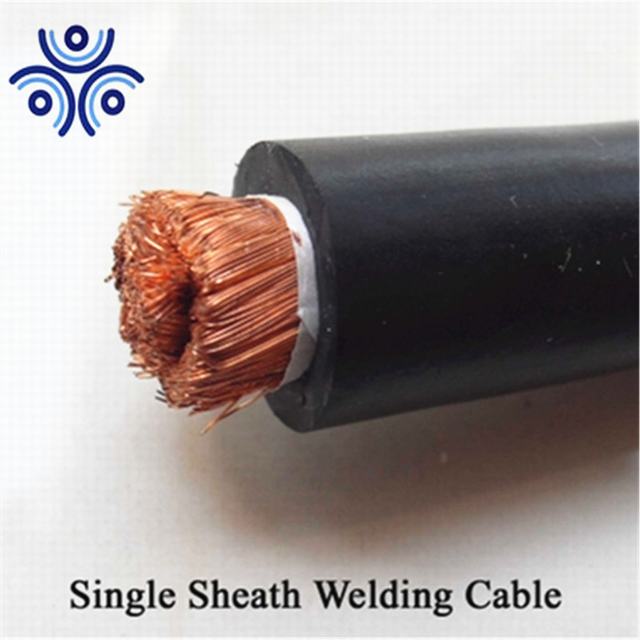 Легкого резиновая Гибкая мягкая медный провод электрический сварочный жильный кабель 50mm2