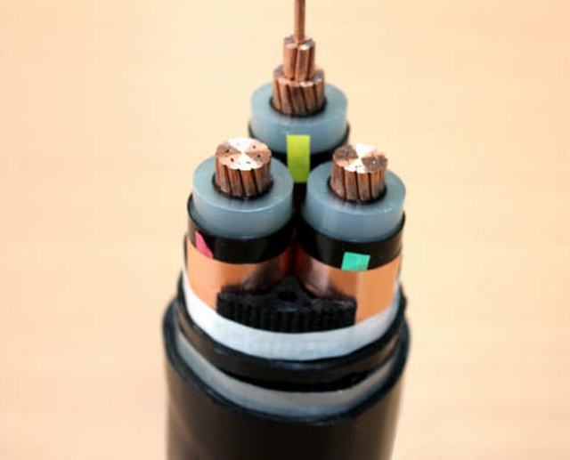 Precio de alta tensión cable de alimentación 3 núcleos xlpe cable de alimentación 15kv xlpe cable de alimentación