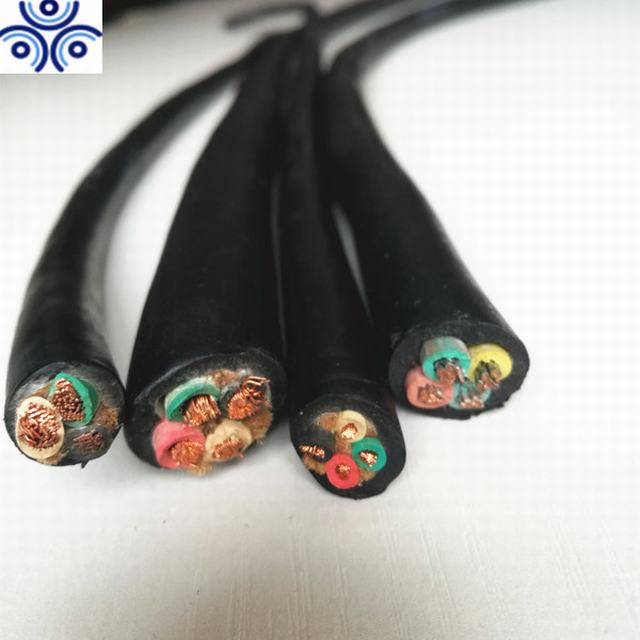 rubber sheathed 5 core rubber cable