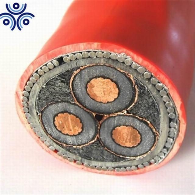 xlpe cable 11KV 3 core 95mm2 electric cable for power station