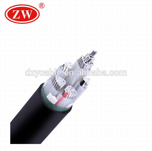0.6/1 kv professional aluminum conductor pvc power cable