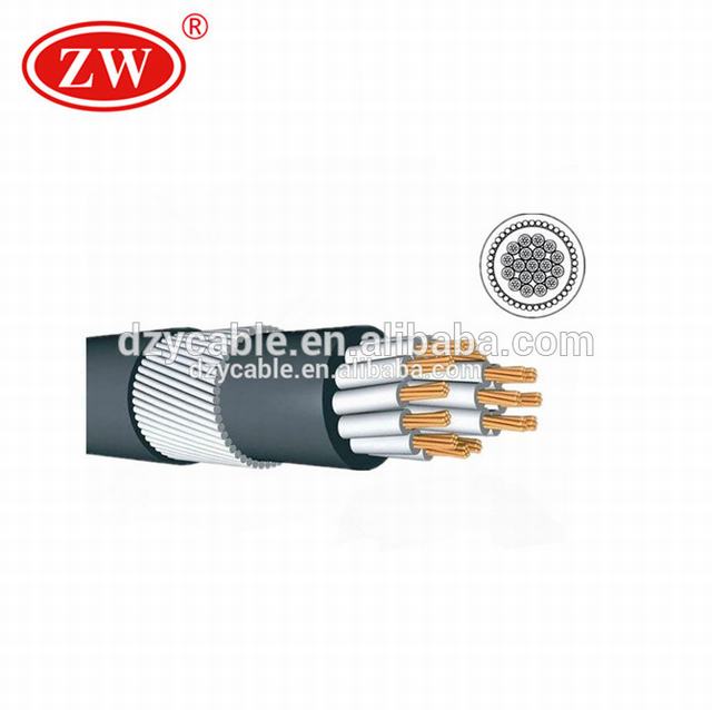 0.6/1kv XLPE isolé câble de commande PVC gainé