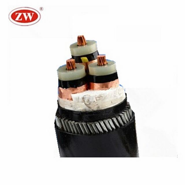 15kV Copper with Steel Wire Armoured Power Cable Size 300mm
