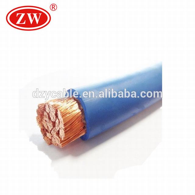 2/0 1/0 awg rubber insulation power welding cable