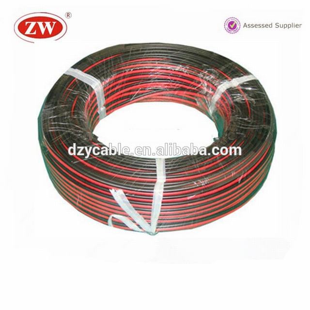 2 nuclei piatto diffusore nero e rosso filo filo elettrico