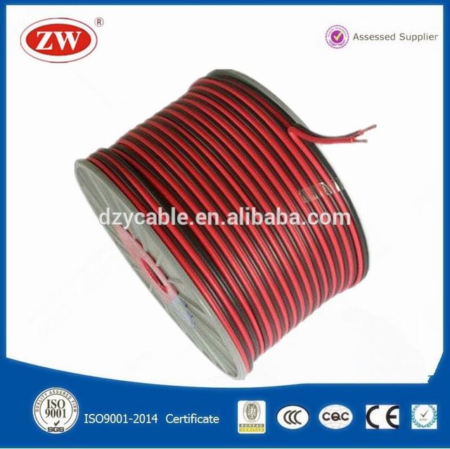 2X1. 0mm2; 2X1. 5mm2; 2X2. 0mm2; 2X2. 5mm2; параллельный две плоские провода/Акустический кабель