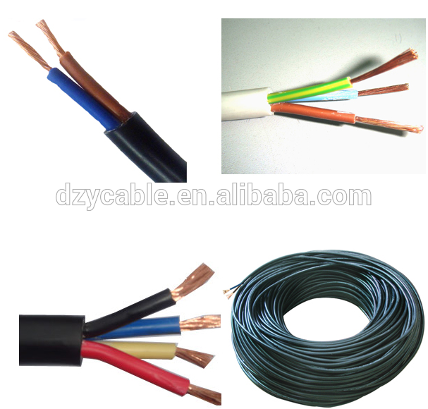 3,5mm de cobre flexible de pvc jack trenzado cable eléctrico precio