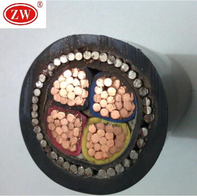 4*25mm2 armored cable XLPE SWA power cable